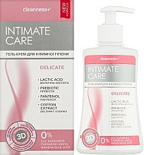 Гель-крем для інтимної гігієни - Velta Cosmetic Cleanness+ Intimate Care — фото N2