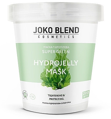 УЦЕНКА Маска гидрогелевая для лица - Joko Blend Super Green Hydrojelly Mask * — фото N3