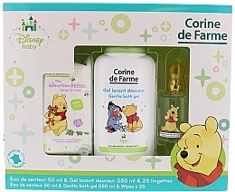 Духи, Парфюмерия, косметика Corine de Farme Coffret Winnie - Набор (water/50ml + gel/250ml + салфетки)