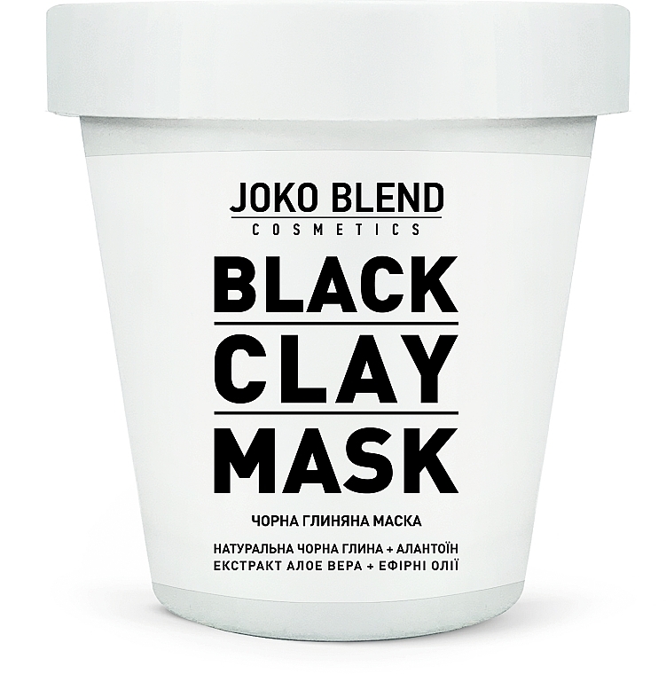 Черная глиняная маска для лица - Joko Blend Black Clay Mask — фото N8