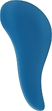 Щетка для волос CS297A фигурная мини, синяя - Cosmo Shop — фото N2