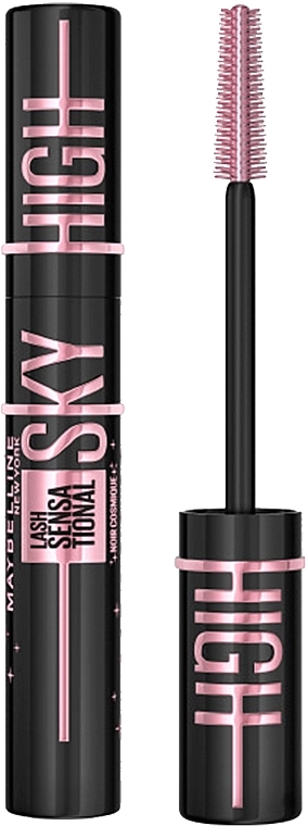 УЦЕНКА Тушь для ресниц удлиняющая - Maybelline New York Lash Sensational Sky High Cosmic Black * — фото N1