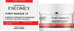 Очищающая маска с гликолевой кислотой 10% для лица - Eneomey Purify Masque 10 — фото N2
