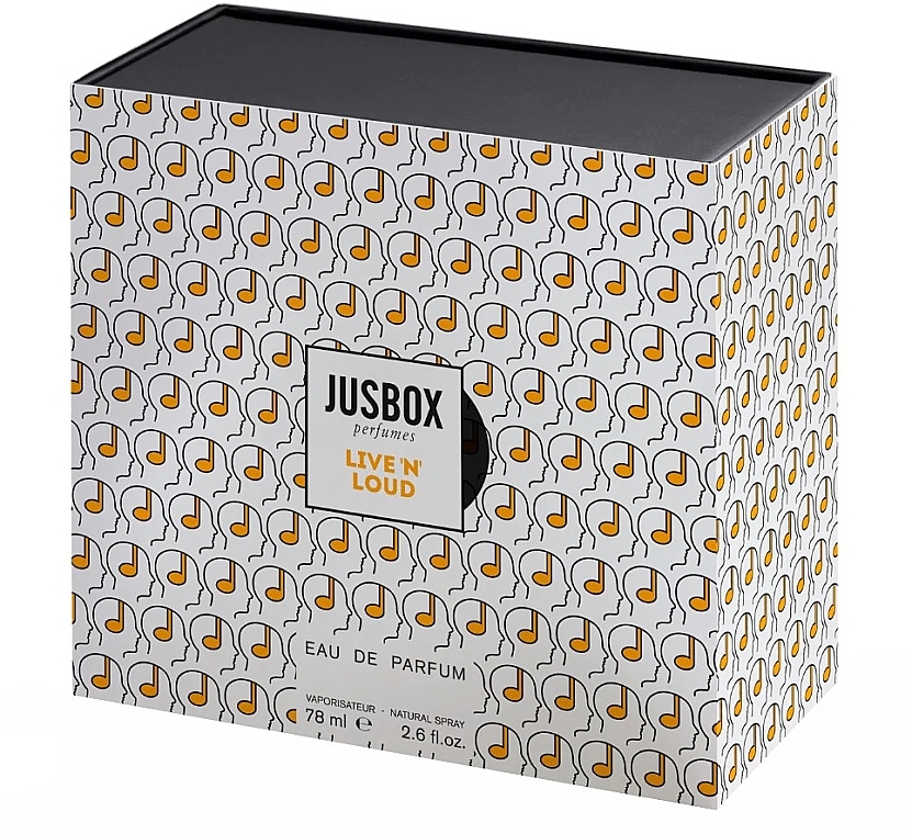 Jusbox Live N Loud - Парфюмированная вода (тестер с крышечкой) — фото N2