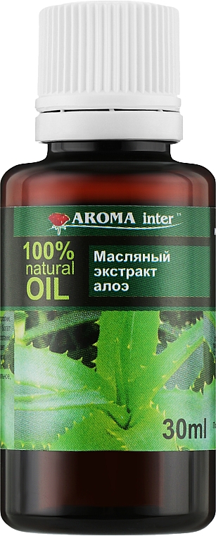 Эфирное масло "Эктракт алоэ" - Aroma Inter — фото N1