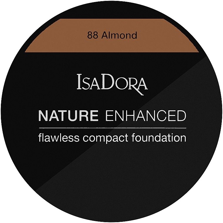Кремовая тональная основа для лица - IsaDora Nature Enhanced Flawless Compact Foundation — фото N2