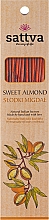 Ароматичні палички "Солодкий мигдаль" - Sattva Sweet Almond — фото N1