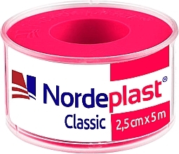 Парфумерія, косметика Пластир тканий 2.5 см x 5 м - Nordeplast Classic