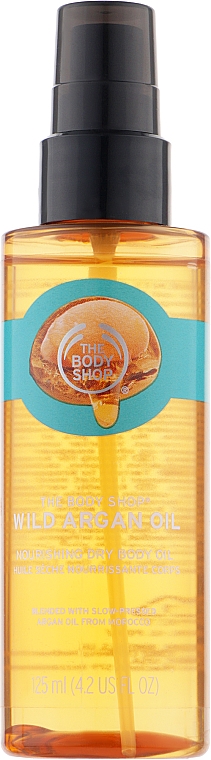 Сухое масло для тела - The Body Shop Wild Argan Oil Nourishing Dry Body Oil