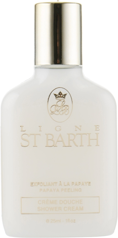 Крем-пилинг для душа с экстрактом папайи - Ligne St Barth Shower Cream — фото N1