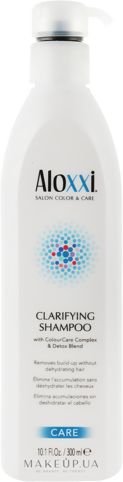 Очищающий детокс-шампунь для волос - Aloxxi Clarifying Shampoo — фото 300ml