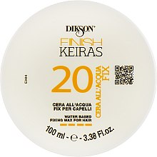 Водний фіксувальний віск для волосся - Dikson Finish Keiras 20 Water Based Fixing Wax For Hair — фото N1