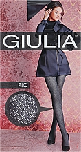 Колготки 150 DEN, темно-бордовые - Giulia — фото N1