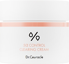 Себорегулирующий крем для лица - Dr.Ceuracle 5α Control Clearing Cream — фото N2