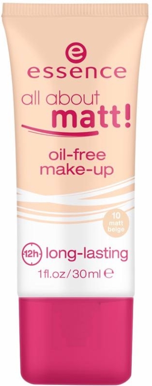 Тональный крем - Essence All About Matt! Oil-Free Make-Up