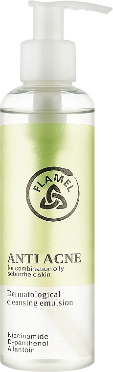 Дерматологічна очищаюча емульсія - FLAMEL Anti-Acne Dermatological Cleansig Emulsion — фото N1