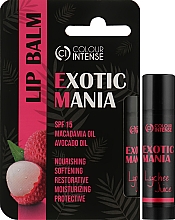 Бальзам для губ "Exotic Mania" с ароматом личи - Colour Intense Lip Balm — фото N3
