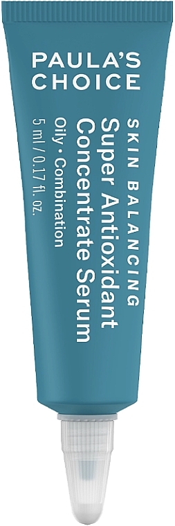 Антиоксидантна сироватка для обличчя проти комедонів - Paula's Choice Skin Balancing Super Antioxidant Concentrate Serum Travel Size — фото N1
