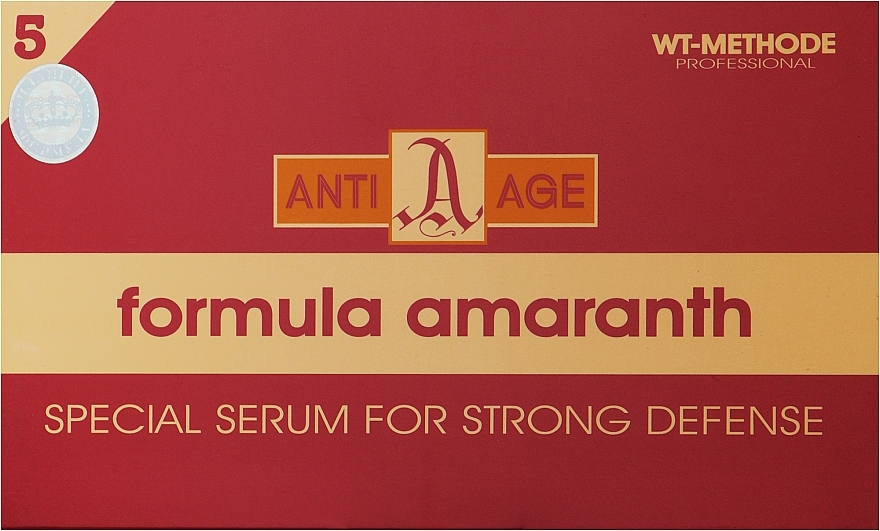 Сыворотка для укрепления сухих волос и замедления процесса старения - Placen Formula Anti-Age Formula Amaranth