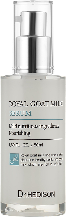 Сироватка з екстрактом козиного молока - Dr.Hedison Royal Goat Milk Serum — фото N1