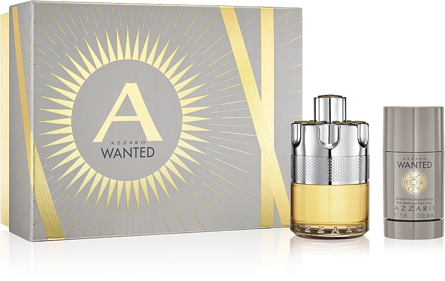 Azzaro Wanted - Набор (edt/100ml + deo/75ml) — фото N1