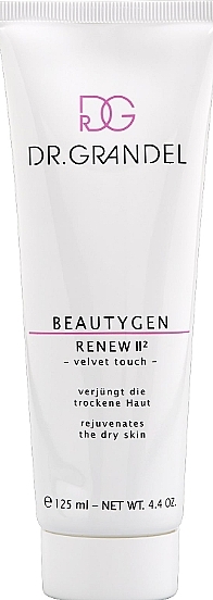 Крем для сухой кожи лица с пептидами - Dr. Grandel Beautygen Renew II² Velevt Touch — фото N2