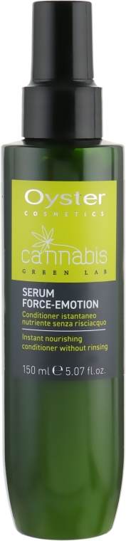 Сироватка для волосся - Oyster Cosmetics Cannabis Green Lab Serum Force-Emotion