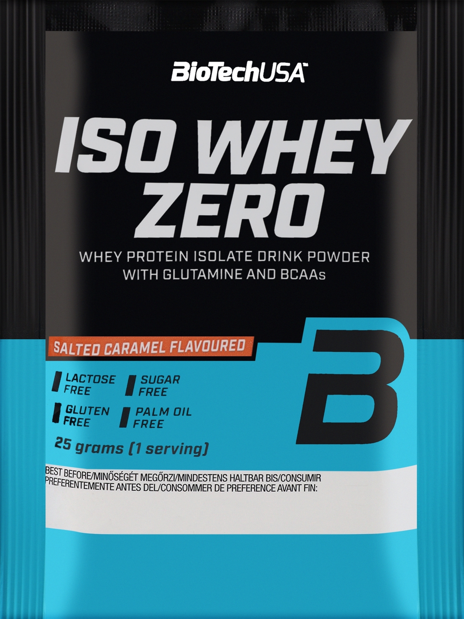 Протеїн "Солона карамель"            - BiotechUSA ISO Whey Zero Salted Caramel — фото 25g