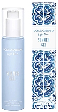 Духи, Парфюмерия, косметика Dolce&Gabbana Light Blue - Парфюмированный гель после загара 