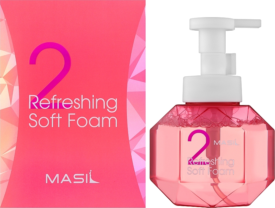 Делікатна пінка для інтимної гігієни - Masil 2 Refreshing Soft Foam — фото N2