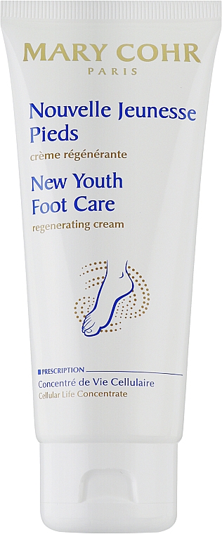 Омолоджувальний крем для ніг - Mary Cohr Longevity New Youth Foot Care