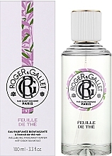 Roger&Gallet Feuille de The Wellbeing Fragrant Water - Ароматична вода — фото N4