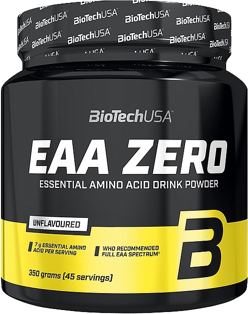 Комплекс аминокислот в порошке без вкуса - BioTechUSA EAA Zero Essential Amino Acid Drink Powder  — фото N1