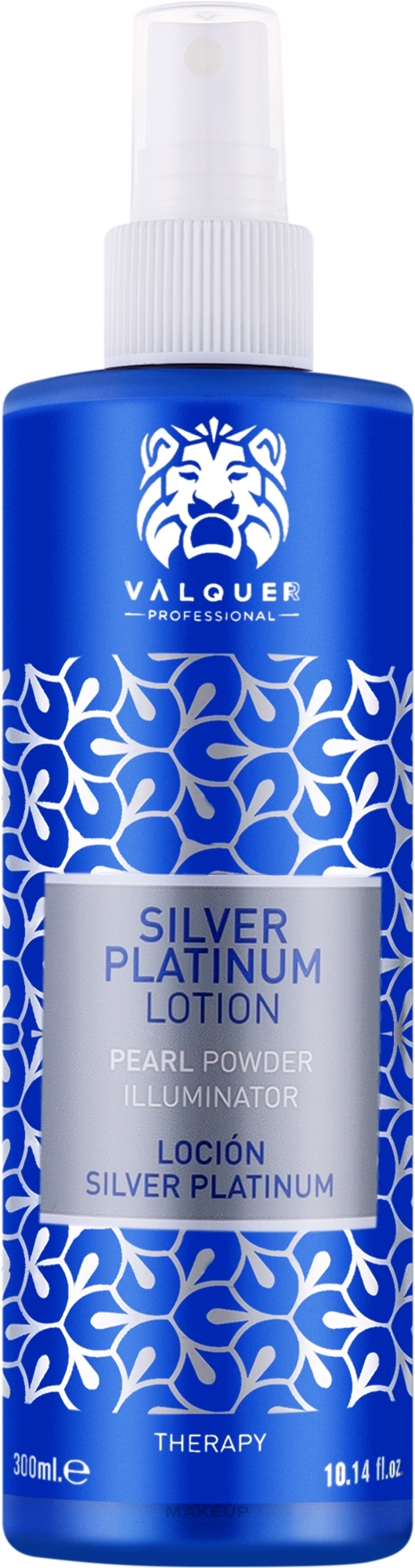 Лосьйон для світлого волосся - Valquer Silver Platinum Hair Lotion — фото 300ml