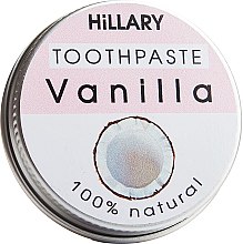 Духи, Парфюмерия, косметика Зубная паста "Ваниль" - Hillary Vanilla Toothpaste