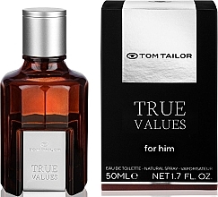Tom Tailor True Values for Him - Туалетна вода — фото N1