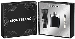 Парфумерія, косметика Montblanc Legend - Набір (edt/100ml + edt/7.5ml + sh/gel/100ml)