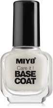 Духи, Парфюмерия, косметика Базовое покрытие для ногтей - Miyo Base Coat