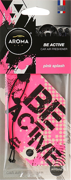 Ароматизатор для автомобиля "Pink Splash" - Aroma Car Be Active — фото N1