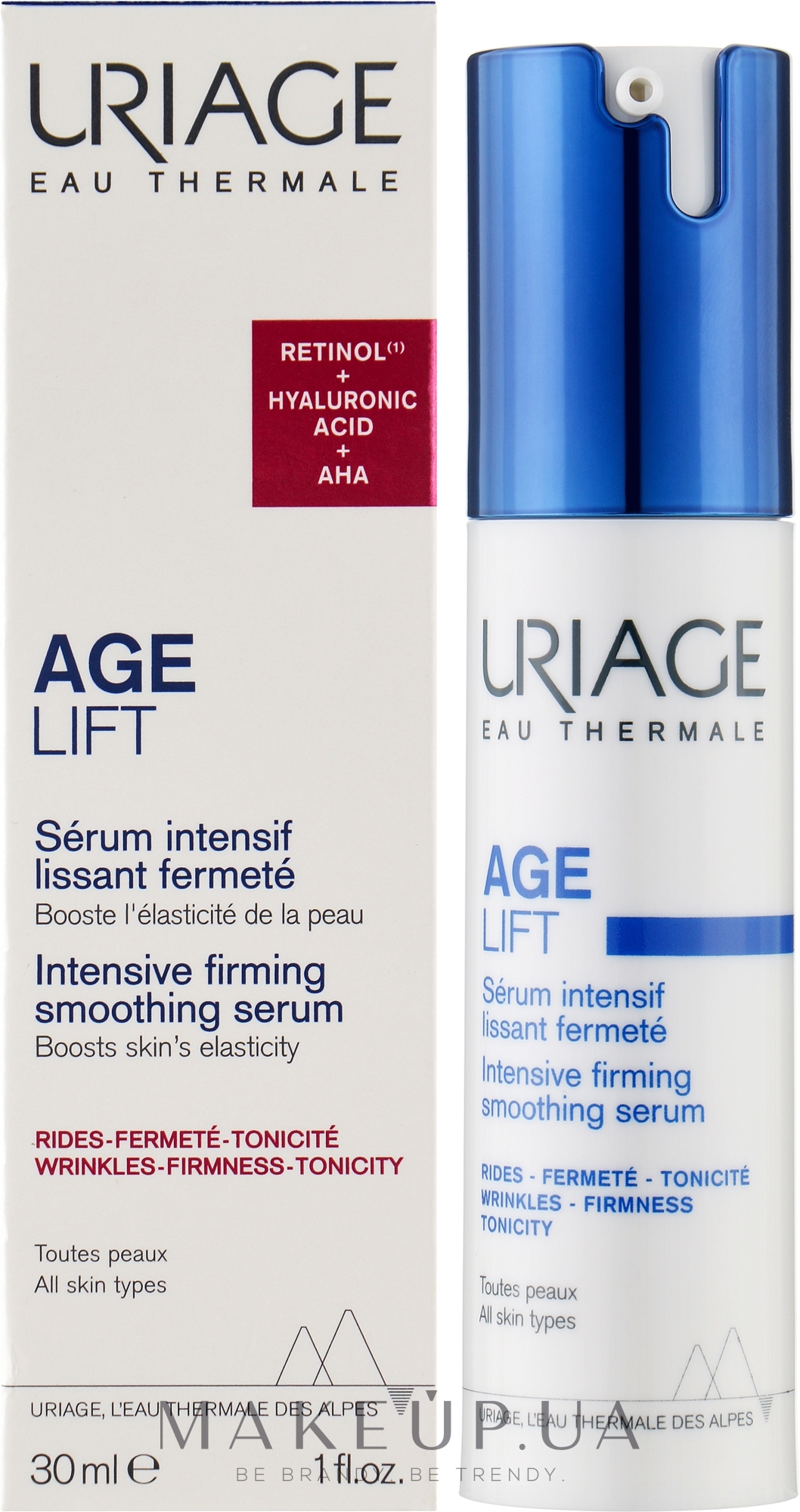 Інтенсивна зміцнювальна розгладжувальна сироватка - Uriage Age Lift Intensive Firming Smoothing Serum — фото 30ml