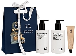 Духи, Парфюмерия, косметика Набор - Love&Loss Pear&Vanilla Body Ritual Set (b/wash/300ml + b/cream/300ml + hand/cr/30ml)