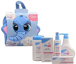 Парфумерія, косметика Набір, 6 продуктів - Sebamed Baby Premium Backpack Bag Set