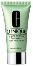 Парфумерія, косметика Нічний зволожувальний крем для обличчя - Clinique Super Rescue Antioxidant Night Moisturizer Very Dry To Dry