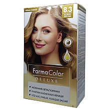 Парфумерія, косметика Крем-фарба для волосся - Farmasi Farma Color Deluxe