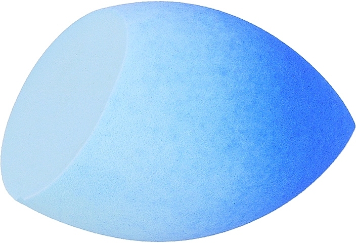 Спонж для макияжа "Омбре", голубой - Qianlili Beauty Blender — фото N1