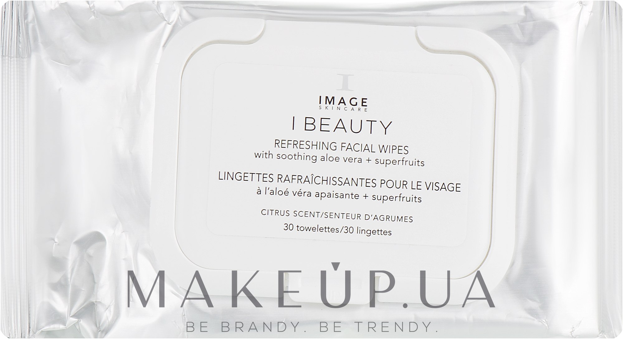 Очищувальні тонізувальні серветки - Image Skincare I Beauty Refreshing Facial Wipes — фото 30шт