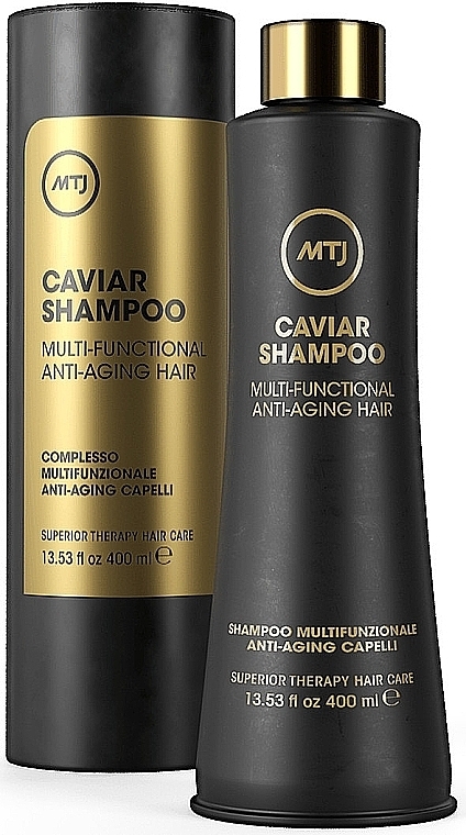 Многофункциональный антиоксидантный лечебный шампунь - MTJ Cosmetics Caviar Shampoo — фото N2