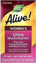 Мультивитамины для женщин - Nature’s Way Alive! Women’s Ultra Complete Multivitamin — фото N3