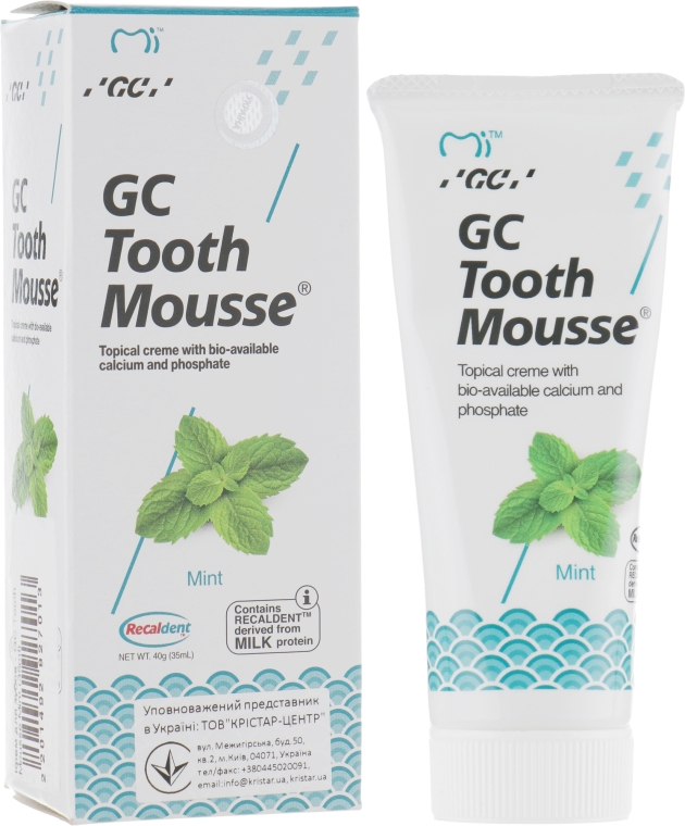 Крем для зубов - GC Tooth Mousse Mint