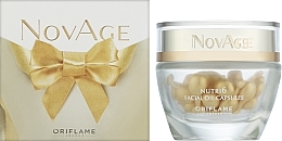Восстанавливающие капсулы для лица - Oriflame NovAge Nutri6 Facial Oil Capsules Christmas Edition — фото N2